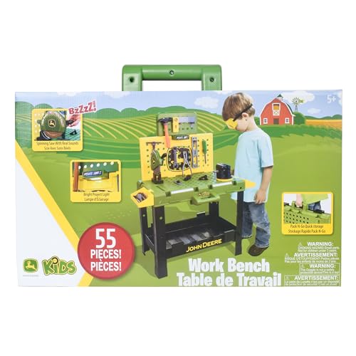 Sunny Days Entertainment 470229 John Deere Kids Workbench, Power Tools Workshop thumb #5