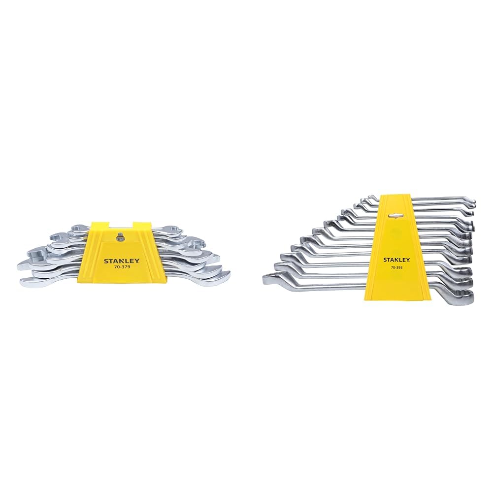 Stanley 70-379E 8-piece Matte Finish Chrome Vanadium Steel Double Open-End Spanner Set with Maxi-Dri (B0886X4CMK) Amazon Price History, Amazon Price Tracker