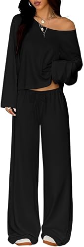 JYIXXZX Tuta Donna, Completa Casual Elegante 2 Pezzi Abit…