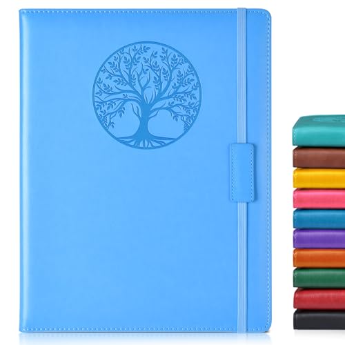 Carnet de notes ligné A4 d'exception en cuir rigide pour une écriture fluide - 2