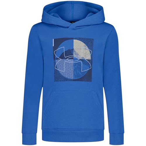 Image of Under Armour Boys Pullover Hoodie Sweatshirt, Soft & Comfortable Fleece, Outdoor Collection