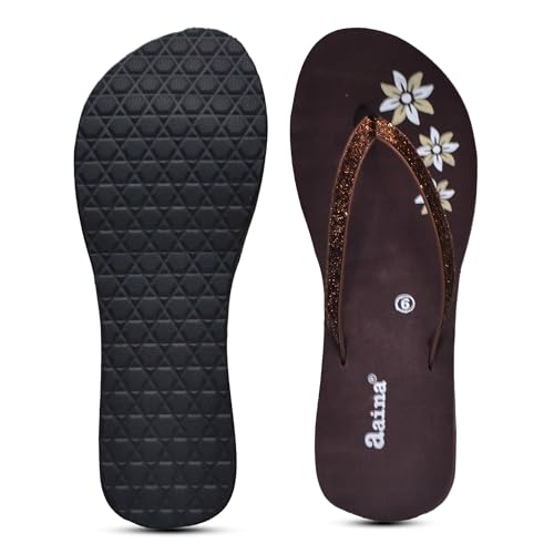 Image of Aaina Women's Brown Eva Heel Noora-01