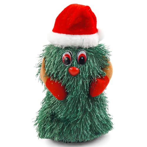 16cm Tanzender Weihnachtsbaum, Singender Weihnachtsbaum, Tanzender...