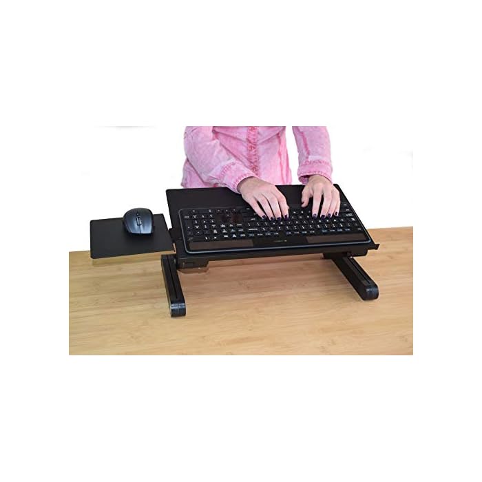 Buy WorkEZ Keyboard and Mouse Tray ergonomic adjustable height angle