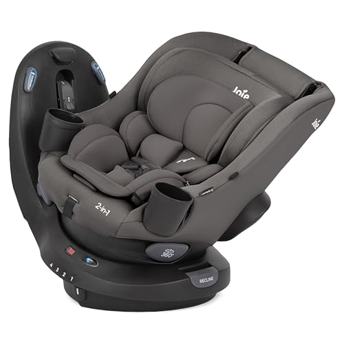 Image of Chili Spin SI Rotating 2-in-1 Convertible Car Seat, Rear and Forward-Facing, No-Rethread Harness, Tested to Safety Standards (Thunder)
