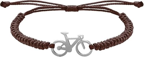 CODEONE Pulseira bicicleta homem mulher, pulseira de bicicleta, homem, mulher, estojo de presente, Pequeno, Prata esterlina, Não aplicável