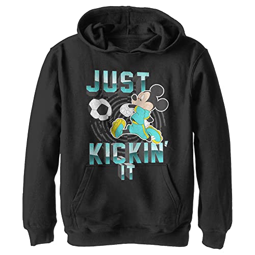 Sweat à capuche noir Disney en molleton pour adolescent en taille M