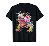 Bearded Dragon Art for Men Women Kids Bearded Dragon Lover T-Shirt