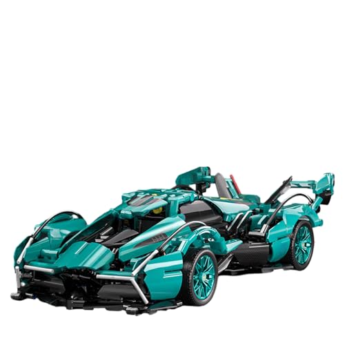 Supersportwagen Bausteine Sets, 1280 Teile 1:14 Drift Auto Bausteine, Modell-Bauset für Erwachsene, Technic Sportwagen Bausteine Rennwagen Auto Modell Kompatibel mit großen Marken