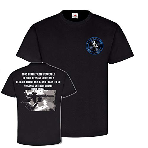 T-shirt Delta Force George Orwell militaire sniper USA noir taille M #23811