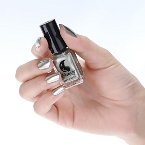 cute100% Esmalte de Uñas con Espejo Metálico Esmalte de Uñas Ambiental Cover