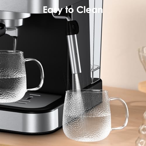 Geek Chef Espresso Machine, 20 Bar Espresso and Cappuccino Coffee Maker, Quick Heating Aut - image 7