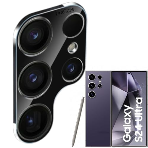 PreCure® Samsung Galaxy S24 Ultra Camera Lens Protector | tempered glass camera guard for s24 Ultra Scratch-Resistant Ultra-Thin with Premium Edging, Galaxy S24 Ultra Case Friendly, Clear (1 pack) (B0CSNCZTP1) Amazon Price History, Amazon Price Tracker