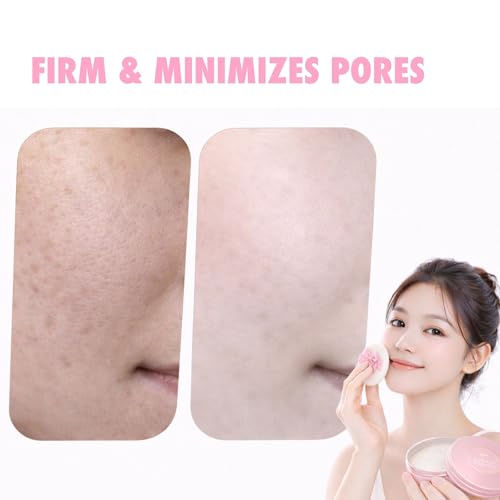 Image of Club Suppin Translucent Setting Powder Foundation, Loose Pressed Powder, Makeup Setting Powder & Finishing Powder for Face with Shea Butter, Overnight Japanese Skincare | Sanrio Hello Kitty