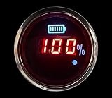 Prosport Waterproof Digital Monitor 48 Volt Golf Cart Battery Meter, 48v Volt Gauge, Club Car Battery Monitor, RV Power Meter, Boat Dash Panel, Marine Voltage Gauge, Golf cart Accessories