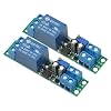 2Pcs DC 12V Timer Relay Adjustable Signal Trigger Timing Timer Delay Turn Off Delay Timer Switch Automatic Start with Optocoupler