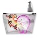Produktbild Ahdyr Reise Kosmetiktaschen Glühbirne Kleine Schminktasche Multifunktionsbeutel Kosmetische Handtasche Toilettenartikel Organizer Tasche für Frauen Mädchen 8.7x2.8x4.7 in