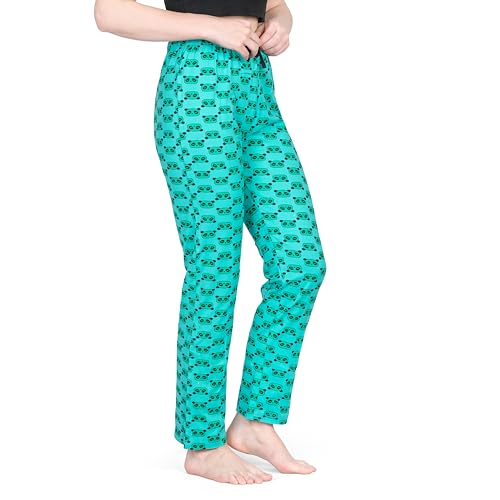 Image of ARIEL Women's Cotton Printed Pyjama pack of 2