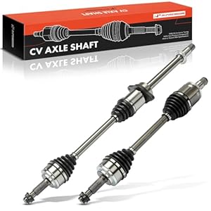 A-Premium Pair (2) Front CV Axle Shaft Assembly Compatible with Toyota Camry 2018-2024 2.5L Gas, For vehicles built in North America, Driver and Passenger Side