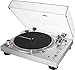 Audio-Technica LP120XUSBSV Direktangetriebener Plattenspieler (Analog und USB) Silber