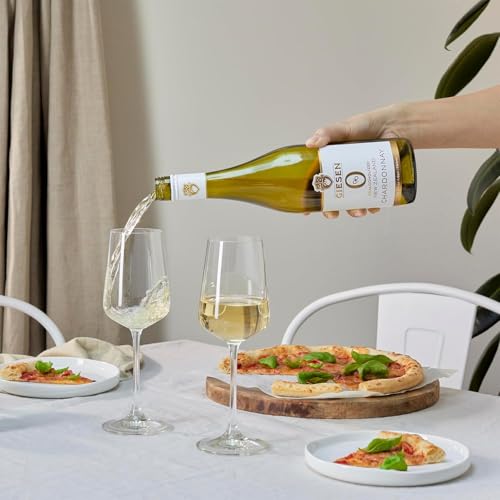 Image of Giesen Dealcoholized Chardonnay, Non-Alcoholic White Wine, Fresh Citrus, Luscious Smooth Texture and cedar oak finish, New Zealand, 750ml (2, 2 Pack)