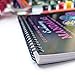 Enchanting Mandalas Coloring book for adults | Premium Handmade Paperback Spiral Bound Coloring Book | Art and Sip Party, DIY Kit, Party favor | Easy & fun drawings to color | Sip and Paint Party