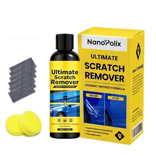 Nanopolix Scratch Remover Nanopolix Ultimate Scratch Remover Nanopolix Set for Cars Quick Repair Scratches and Restore Shine (1)