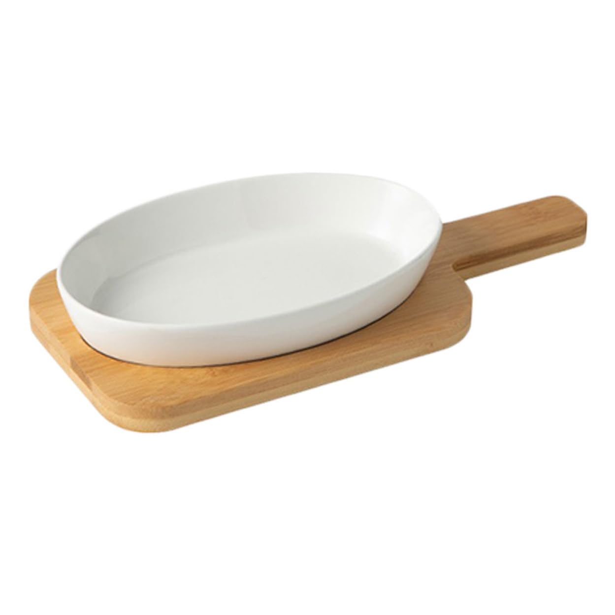 Plat de cuisson ovale facile à nettoyer pour réussir vos grands repas sans stress