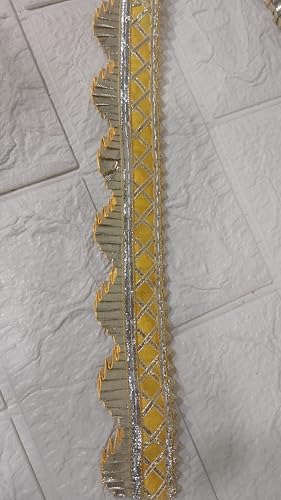 Image of Lace Border for Decorate Saree Suits Dupatta Handcraft Products Size 5 Meter (RM-LACE21-1)