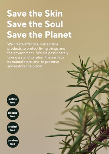 AROMATICA Champú seco en polvo de romero 10 g/0,3 oz - Champú seco tamaño viaje con pantenol y biotina para cabello | Sin aerosoles ni talco. - imagen 8