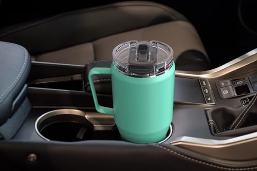 Zenbo 40 oz Tumbler with Handle – Double Wall Vacuum Insulated Mug with Handle, Leak Proof Lid and Straw – Keeps Drinks Cold up to 34 Hours – Insulated Tumbler Sweat Proof,Dishwasher Safe