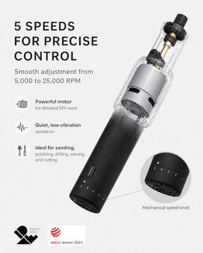 HOTO 35-in-1 Cordless Rotary Tool
