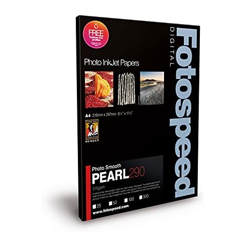 Fotospeed Photo Smooth Pearl 290gsm, A4, 50 sheets Cover