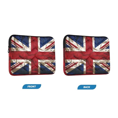 Funda para portátil 13-14 pulg impermeable con bandera británica miniatura 2