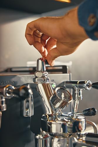 Diletta Alto Espresso Machine with Flow Control | Dual Boiler | PID | Shot Timer | Adjustable OPV | (Black) - Image 4