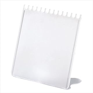 ネックレススタンド フロスト調 幅26.7×奥行11.5×高さ26.5cm 【 ネックレス約10本陳列可 アクセサリースタンド ネックレス ディスプレイ ジュエリー展示 ストア・エキスプレス 】 61-152-5-1_5718-48