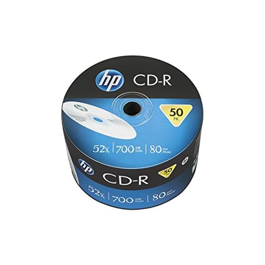 HP CD-R 52X 50PK BULK HP 700MB