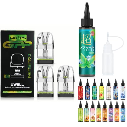 Uwell Caliburn GPP �����pPOD �J�[�g���b�W �j�R�`���Ȃ� 3����i1.2���j�i���L�b�h1�{+�j�[�h���{�g���j | �d�q�^�o�R ���[�E�F�� �J���o�[�� G5/G4/G3�Ή� VAPE �e��3ml �T�C�h�t�B�� ���L�b�h������