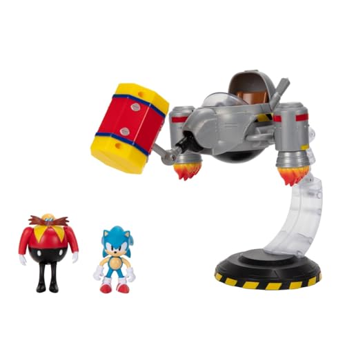Playset De Batalha Veiculo Egg, Sonic, Sunny