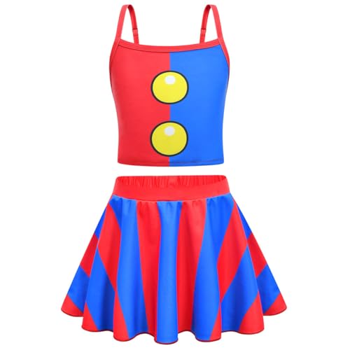 Girls Swimsuits Beach Bikini Bathing Suit 2 Piece Swimwear Tankini Sets