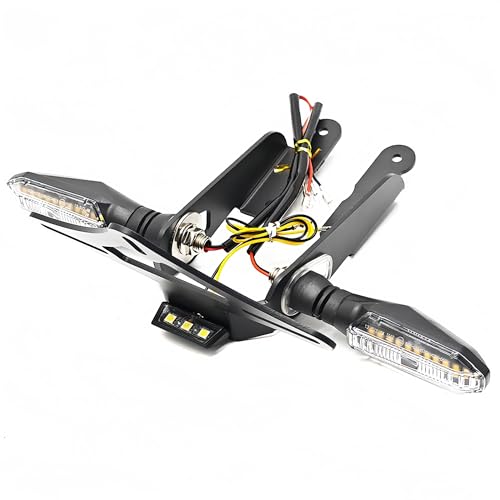 Support de plaque d'immatriculation moto Ninja 650 anti vibrations ajustement parfait