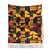 YAGEZI African Tribal Ethnic Texture Warm Scarf,Soft Scarf For Men And Women,Fashionable Shawl Scarf.