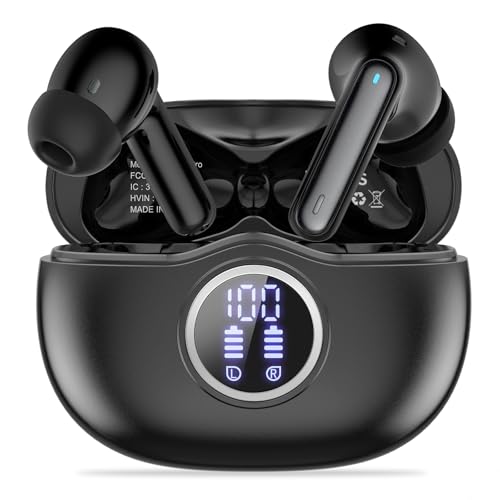 A10 Pro Wireless Earbuds Bluetooth 5.3 HiFi Stereo, 50H Playback ...