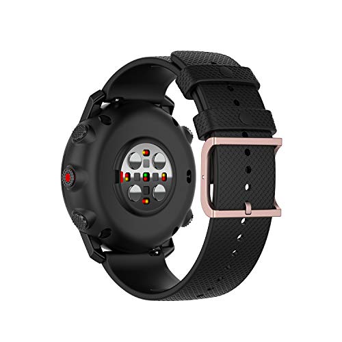 Muovrto 20mm Watch Strap 22mm strap Replacement Watch Strap Watch Band Sport band Strap For Polar Grit X/Vantage M/M2/Polar Ignite/polar Pacer/Polar Unite (22mm strap - Image 3
