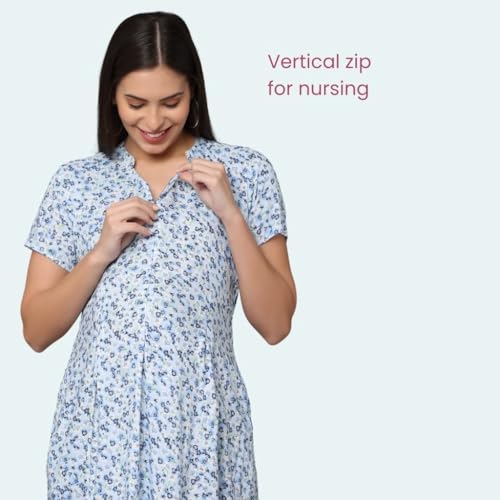 Image of Morph Maternity | Maternity Dresses for Women | Fits During Pregnancy & Post Pregnancy | Back Tie to Adjust