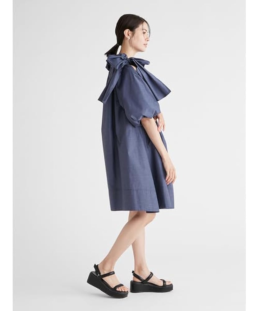 Amazon.co.jp: [セルフォード] ショルダーリボンギャザー