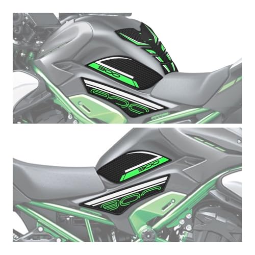 Autocollants réservoir Z900 2025 protection carbone haute densité