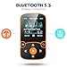 32GB MP3 Player with Clip, AGPTEK Bluetooth 5.0 Lossless Sound with FM Radio, Voice Recorder for Sport Running, Supports up to 128GB TF Card,Orange