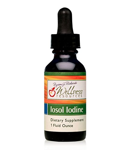 Iosol Iodine (1 Fluid Ounce) - High Potency Liquid Iodine for Thyroid Health