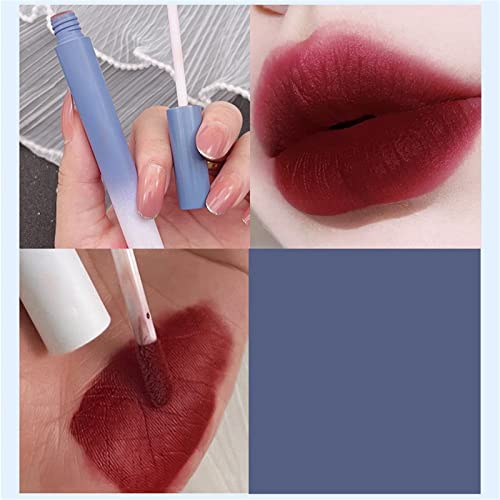 Hmdabd Lip Gloss Clear Glossy Christmas Makeup Lip And Cheek Lipstick Lipstick Smooth Color Stick Ultimate Lip Crayon For Makeup Collection Nourishing Lipstick（B #TOP6